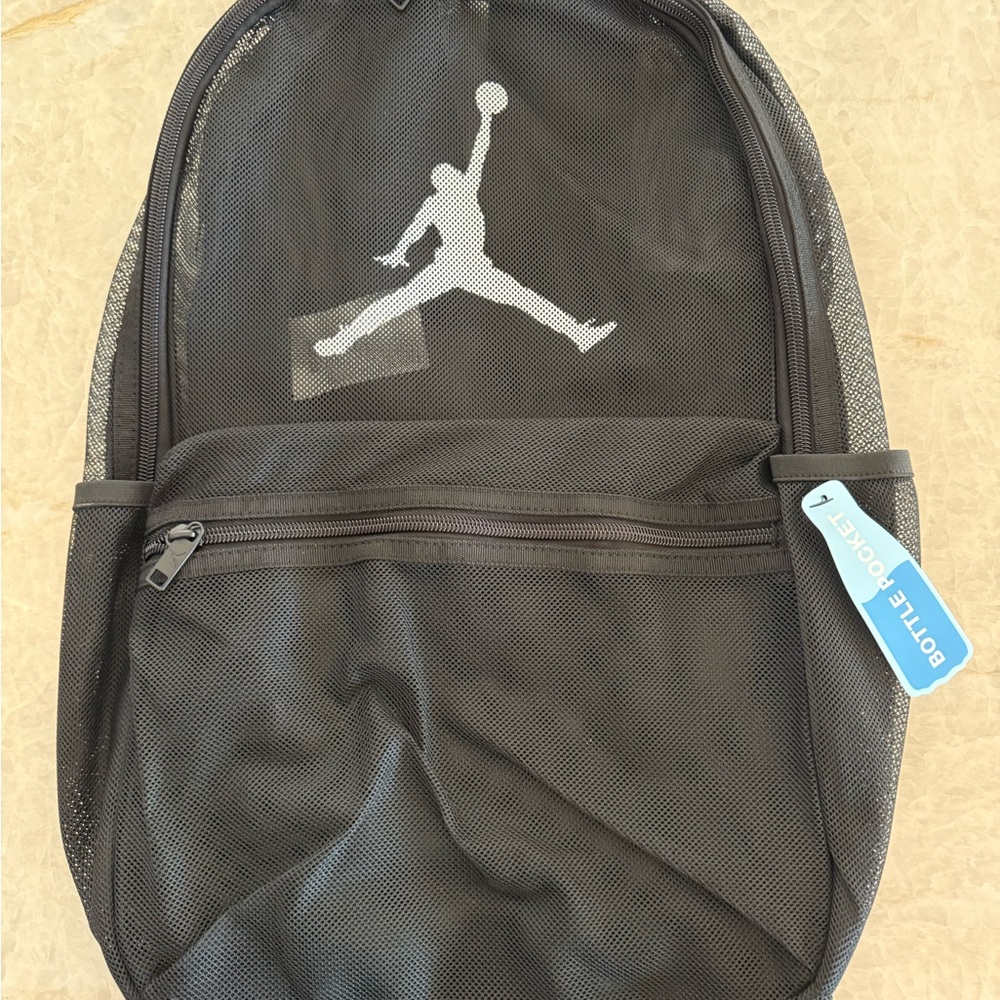 Black Jordan Men's Mesh Backpack